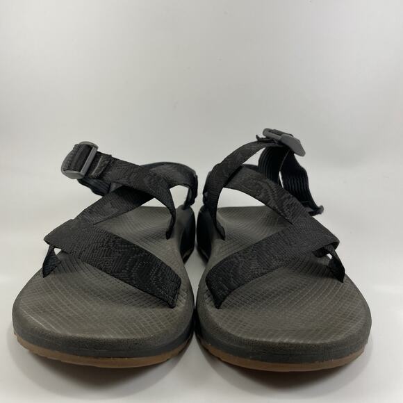 Chaco Z1 Z/1 Active Sandals Strappy Mens Size 9 Black Hiking Water Shoes - Picture 2 of 9